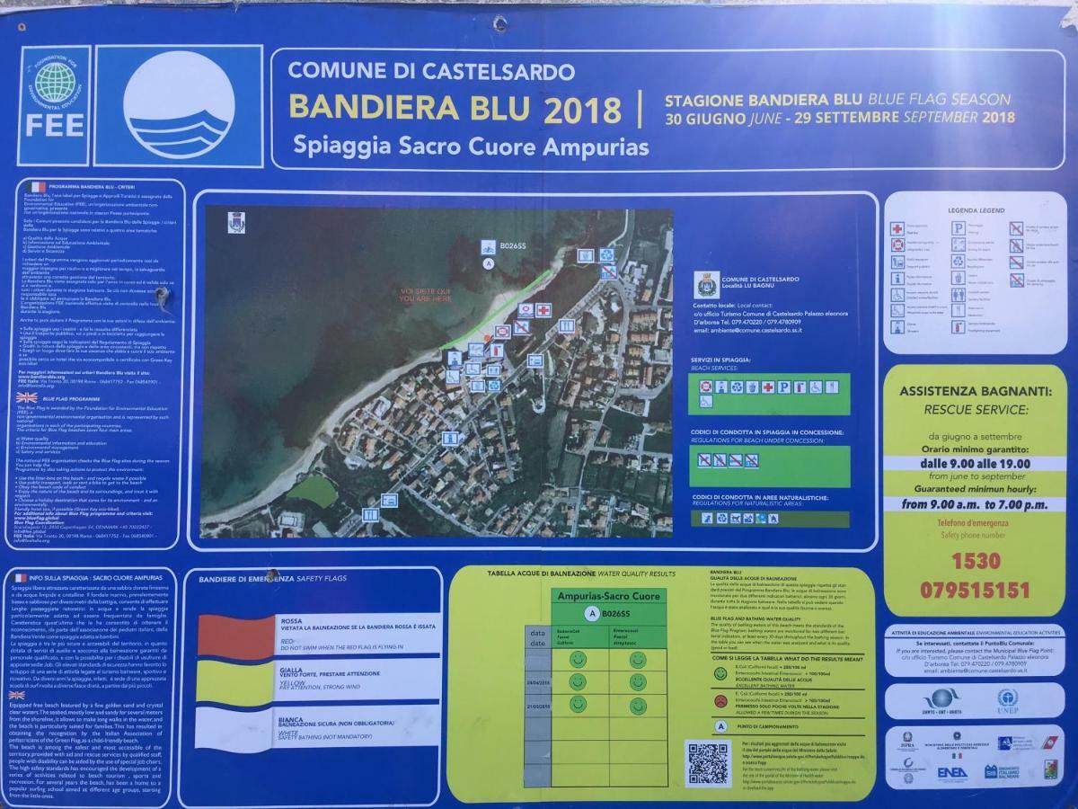 Appartamento Aria 150M Dal Mare Castelsardo Exterior photo
